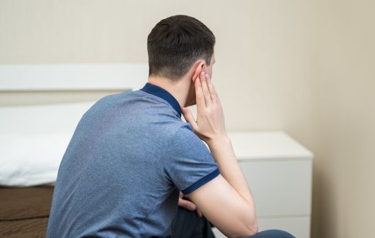 man-having-ear-pain